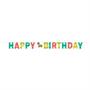 Fiesta Fun 96" x 6" Happy Birthday Banner