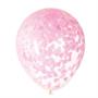 Clear Latex Balloons Pre-Filled with Pink Heart Co
