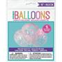 Clear Latex Balloons Pre-Filled with Pink Heart Co