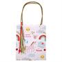 I Believe in Unicorns Paper Favor Bags (8)