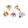Talking Tables Animal Shaped Candles (5 Count)