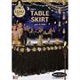 Luau Luxe Deluxe 9' x 30" Table Skirt