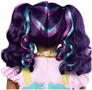 Rubies Girls' Unicorn Academy Ava Banji Wig