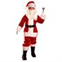 Kids' Plush Santa Suit Costume & Accessory Kit