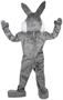 Rabbit Complete (Grey) Mascot Adult Costume