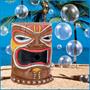 Tiki Bubble Machine 2.25" high x 8.75" wide x 8.5"