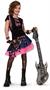 Pink Rock Girl Child Costume