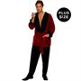 Playboy Men's Smoking Jacket Adult Plus Costume