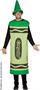 Crayola Green Crayon Adult Costume
