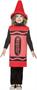 Red Crayola Crayon Toddler Costume
