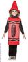 Red Crayola Crayon Toddler Costume