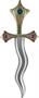 She Dagger 10" W/Garter Adult