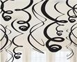 Plastic Swirl Decorations