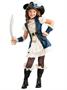 Blue Pirate Girl Child Costume