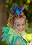 Peacock Girl Child Costume