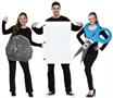 "Rock, Paper, Scissor Adult Costume "