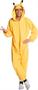 Pokemon: Pikachu Jumpsuit Adult Costume