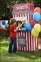 Ticket Booth Cardboard Stand