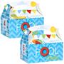 Splashin' Pool Party Empty Favor Boxes 