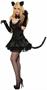 Black Cat Clip on Ears - Adult