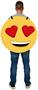 Wink/Heart 2-Sided Cardboard Emoji Costume