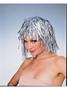 Silver Tinsel Wig