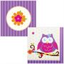 Owl Blossom Lunch Napkins
