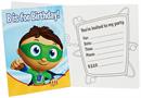 Super Why! Invitations