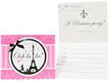 Paris Damask Invitations 