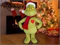 19.5-inch Dr. Seuss The Grinch Christmas Plush Front Door Greeter