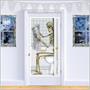 Skeleton Restroom Door Cover