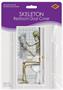 Skeleton Restroom Door Cover