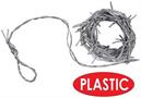 Silver Barbed Wire Garland