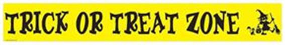 Trick Or Treat Zone Party Tape