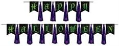 Happy Halloween Tassel Streamer