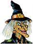 Vintage Halloween Jointed Witch