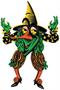Vintage Halloween Jointed Witch Goblin
