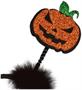 Glittered Jack-O-Lantern Boppers
