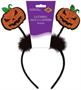 Glittered Jack-O-Lantern Boppers