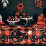 Vintage Halloween Fabric Tablecover