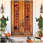 Vintage Halloween Fabric Door Panel Set