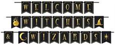 Foil Welcome Witches & Wizards Streamer