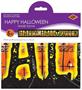 Metallic Happy Halloween Banner