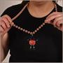 Beads w/Bobble J-O-L Man Medallion