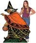 Vintage Halloween Witch Stand-Up