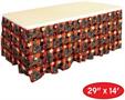 Vintage Halloween Table Skirting