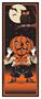 Vintage Halloween Door Cover