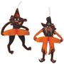 Vintage Halloween Jtd Tango Witch & Cat