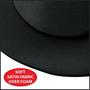 Satin-Soft Black Witch Hat
