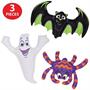 Inflatable Bat, Ghost & Spider